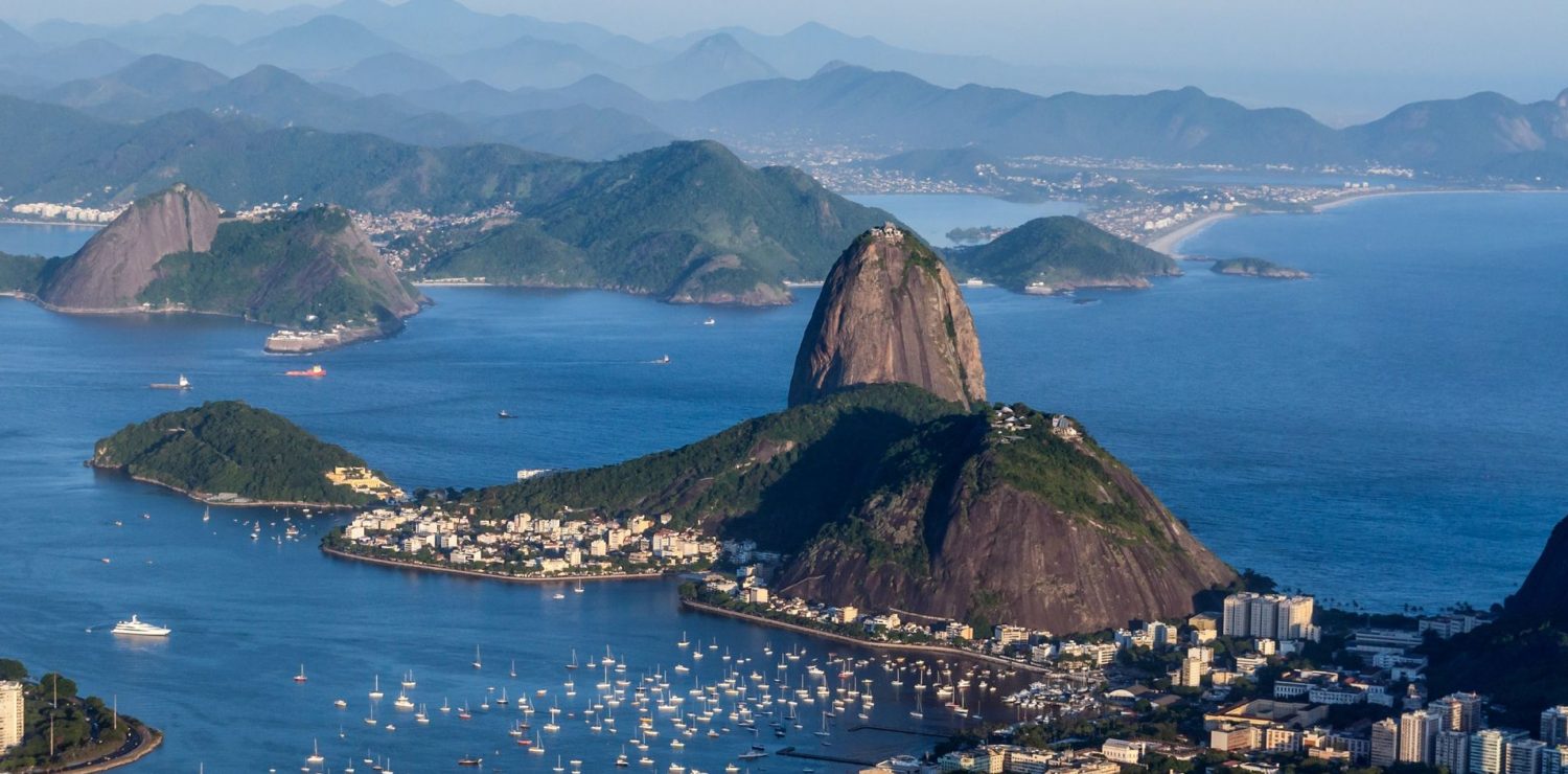 Baie de Rio de Janeiro vue Pain de sucre