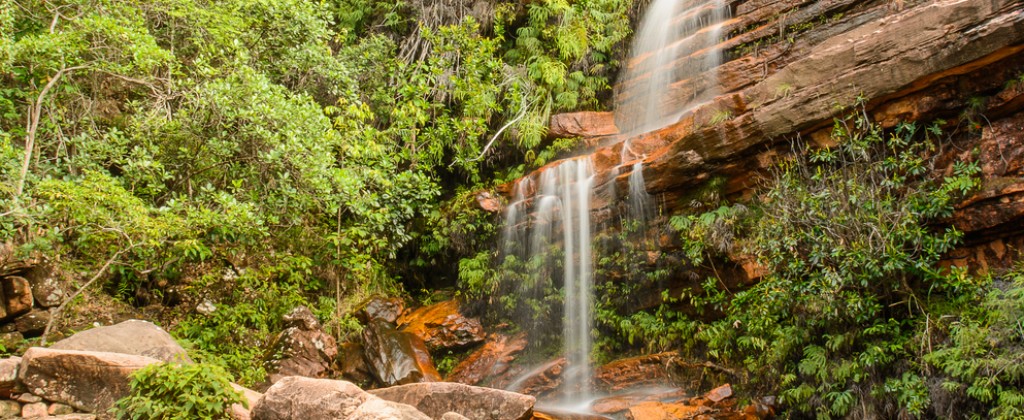 Waterfalls at Chapada Diamantina.