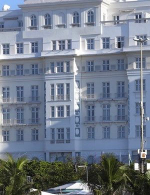 Copacabana Palace de face