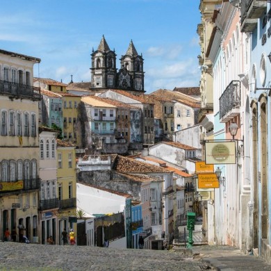 quartier du Pelourinho Bahia