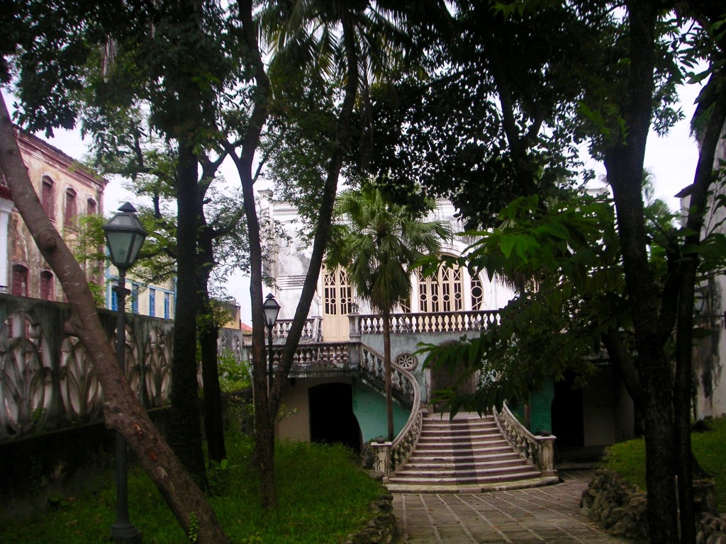 An old colonial park in São Luís. 
