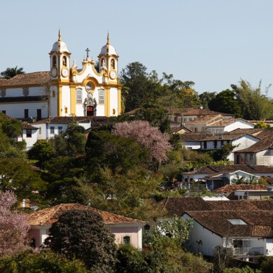 Village of tiradentes in Minas Gerais.