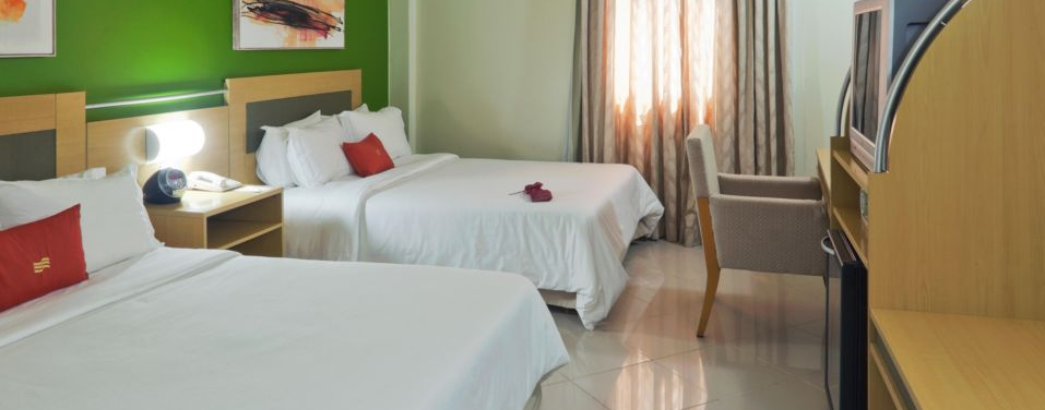 Double room in Hotel crown Belém.