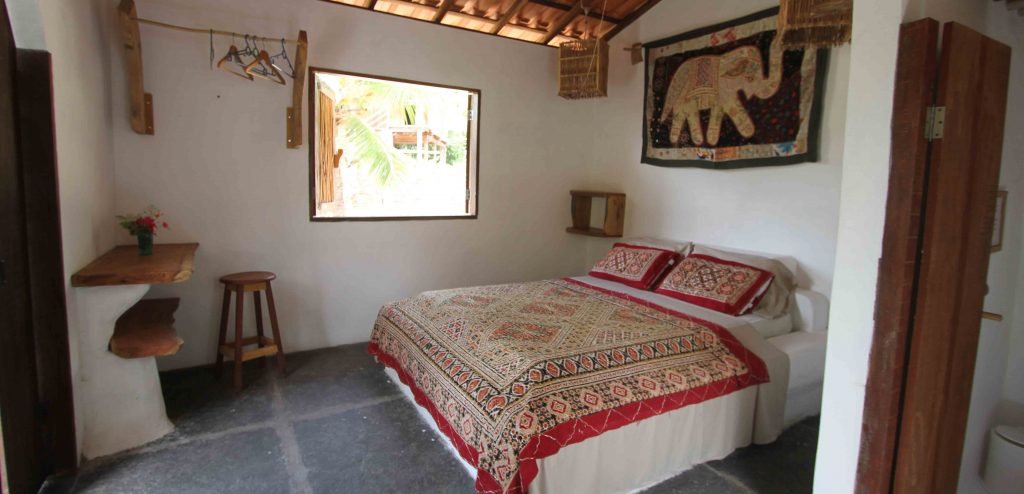 Room with a rustic charm in the pousada Maresiain Atins.