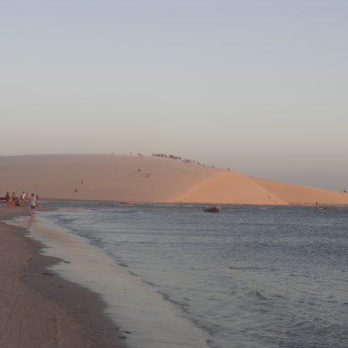 Jericoacoara la foule se rassemble sur la dune