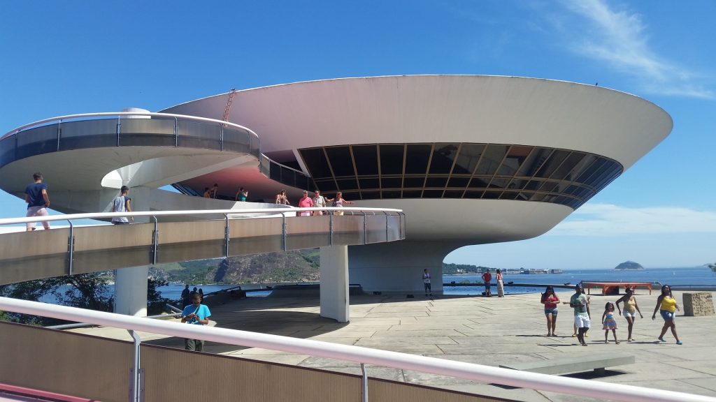 Museum of Niemeyer Niteroi. 