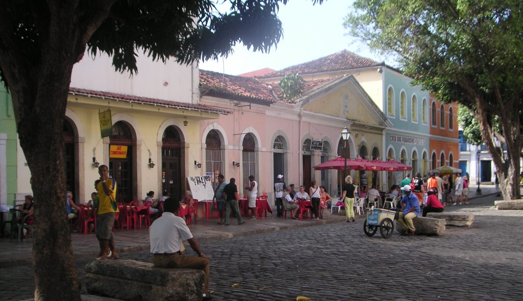 Cultural centre of São Luís do Maranhão. 