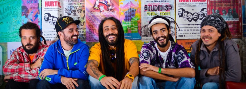Reggae group Veja Luz in Brazil.