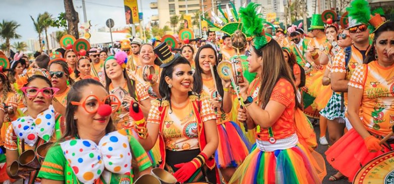 Pre - carnaval in Brazil, a preparation for traditional festivities